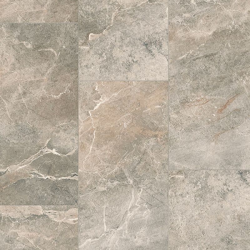 A close up of the floor tile pattern