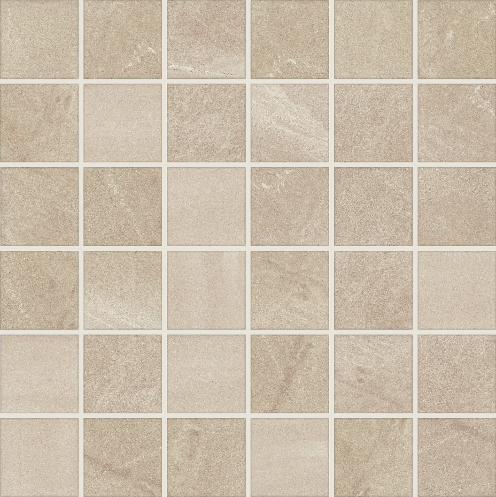 Cool Beige Mosaic