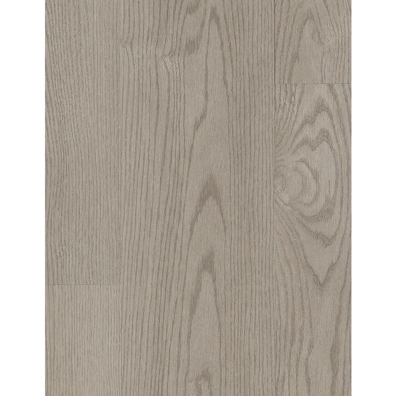 A light colored wood floor with no grain.