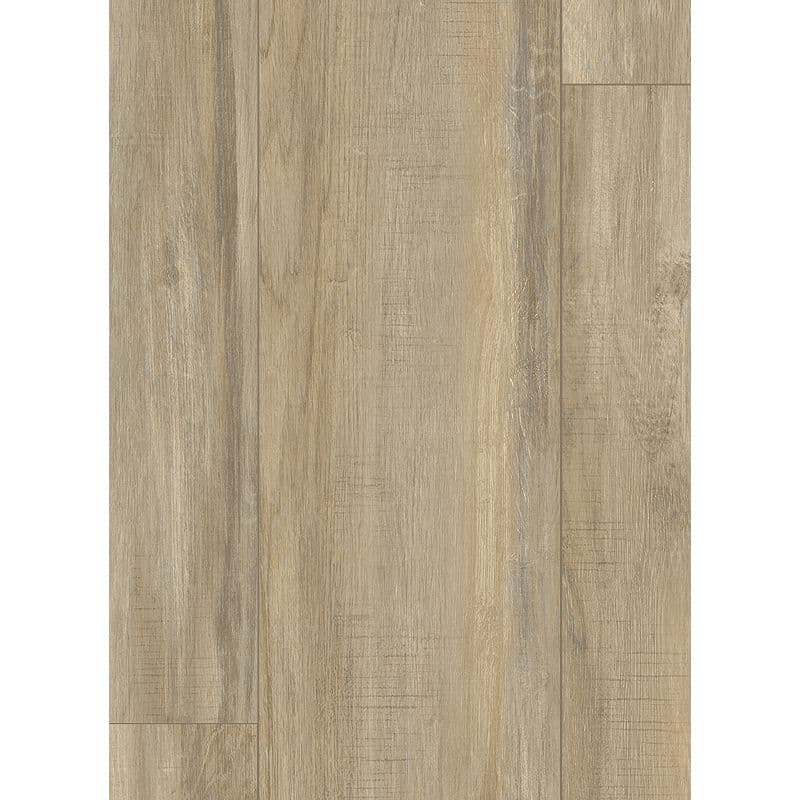 A wood floor with no grain and no color.