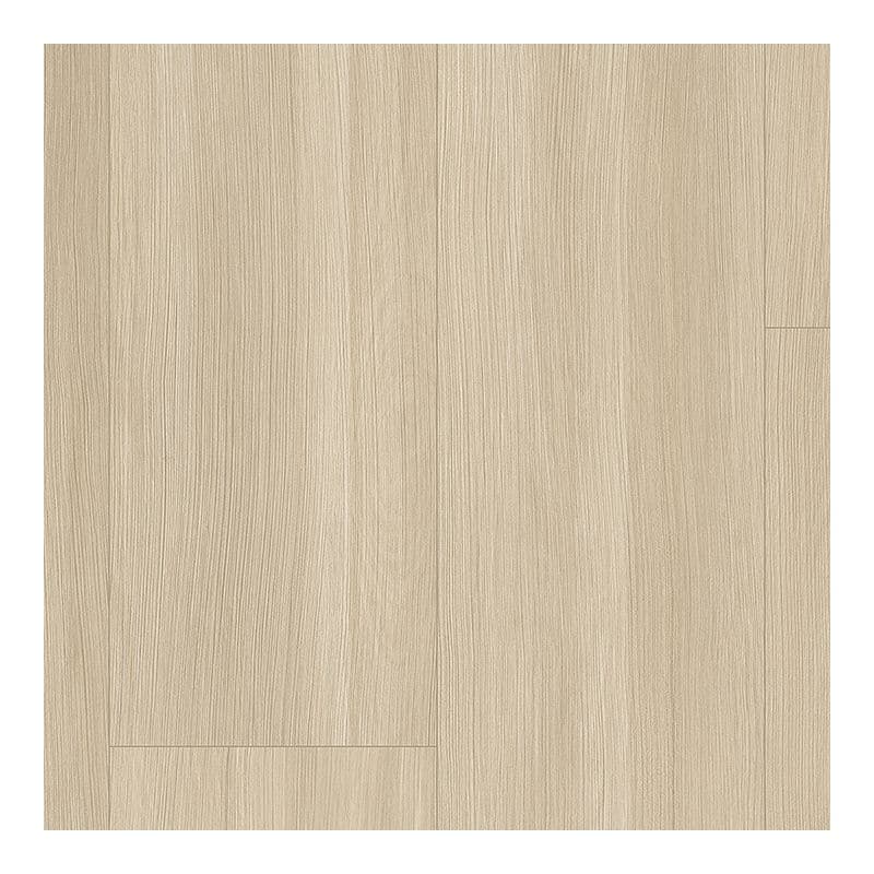 A light colored wood floor with no other color.
