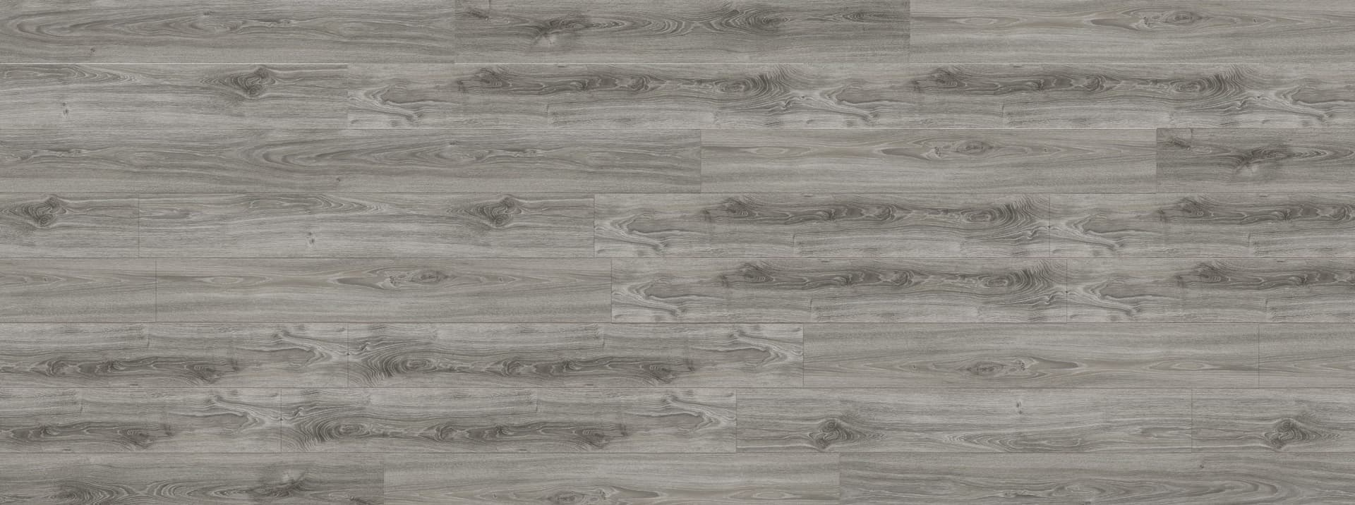 A gray wood floor with some type of wood grain