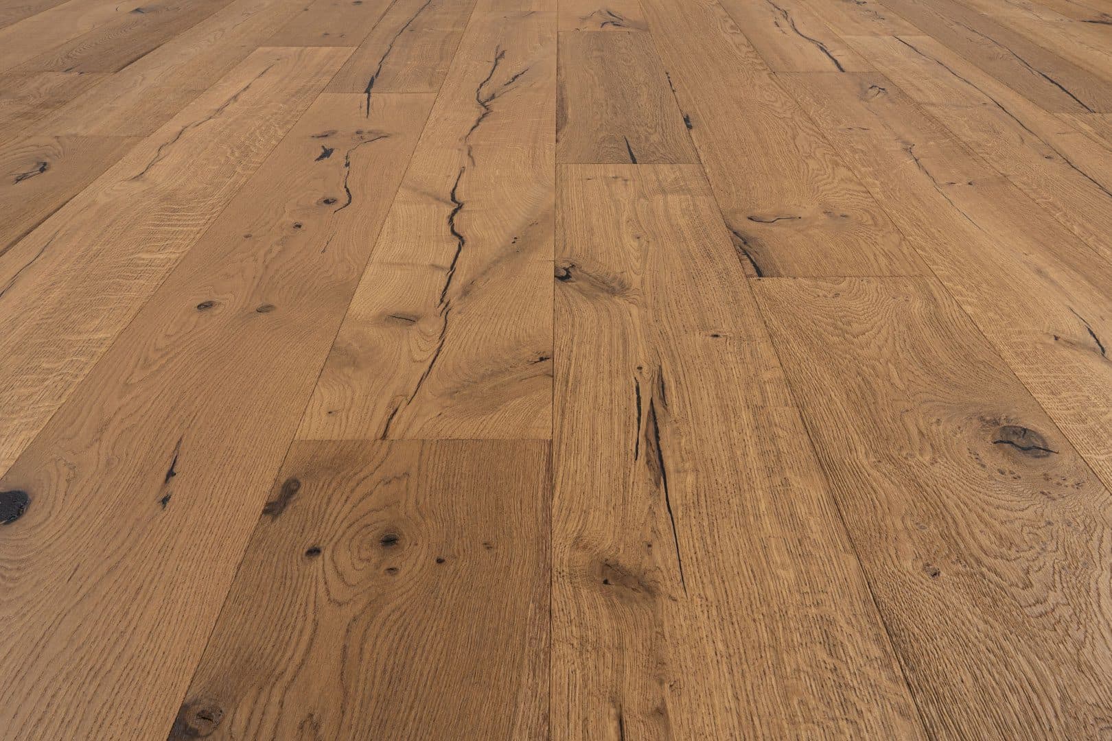 A close up of the wood grain on the floor