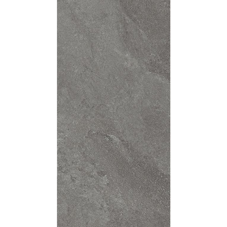 A gray stone floor tile with some white lines