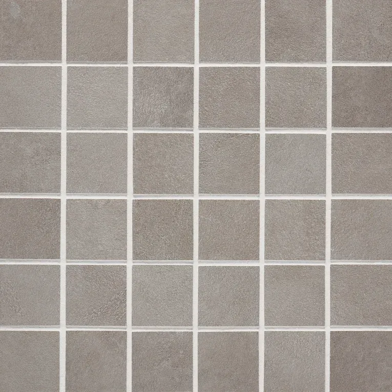 A close up of the tile surface of a bathroom floor