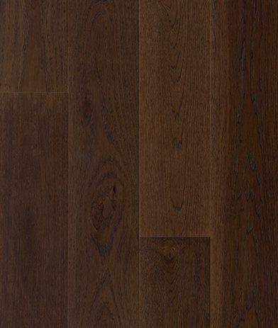 A dark brown wood floor with no grain.