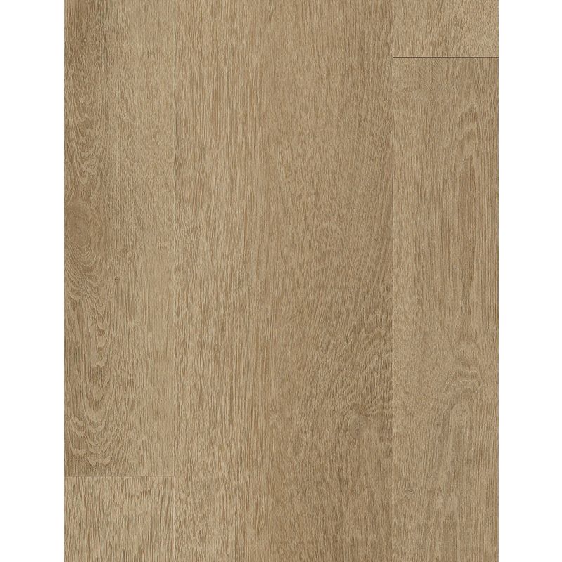 A light colored wood floor with no grain.