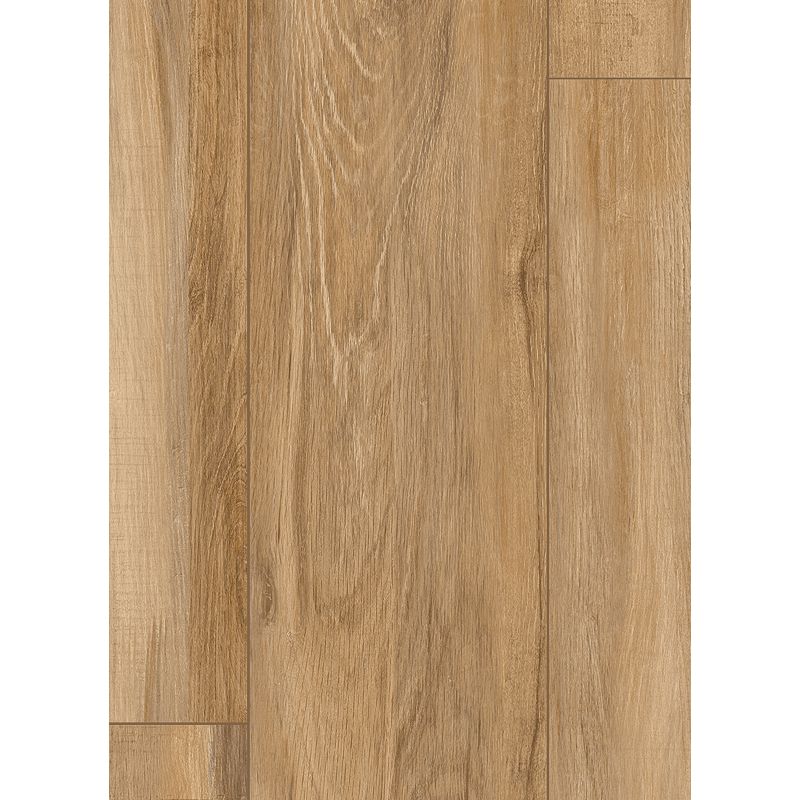 A wood floor with no grain and no color.