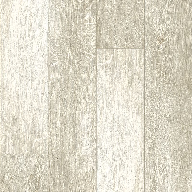 A white wood floor with some type of pattern
