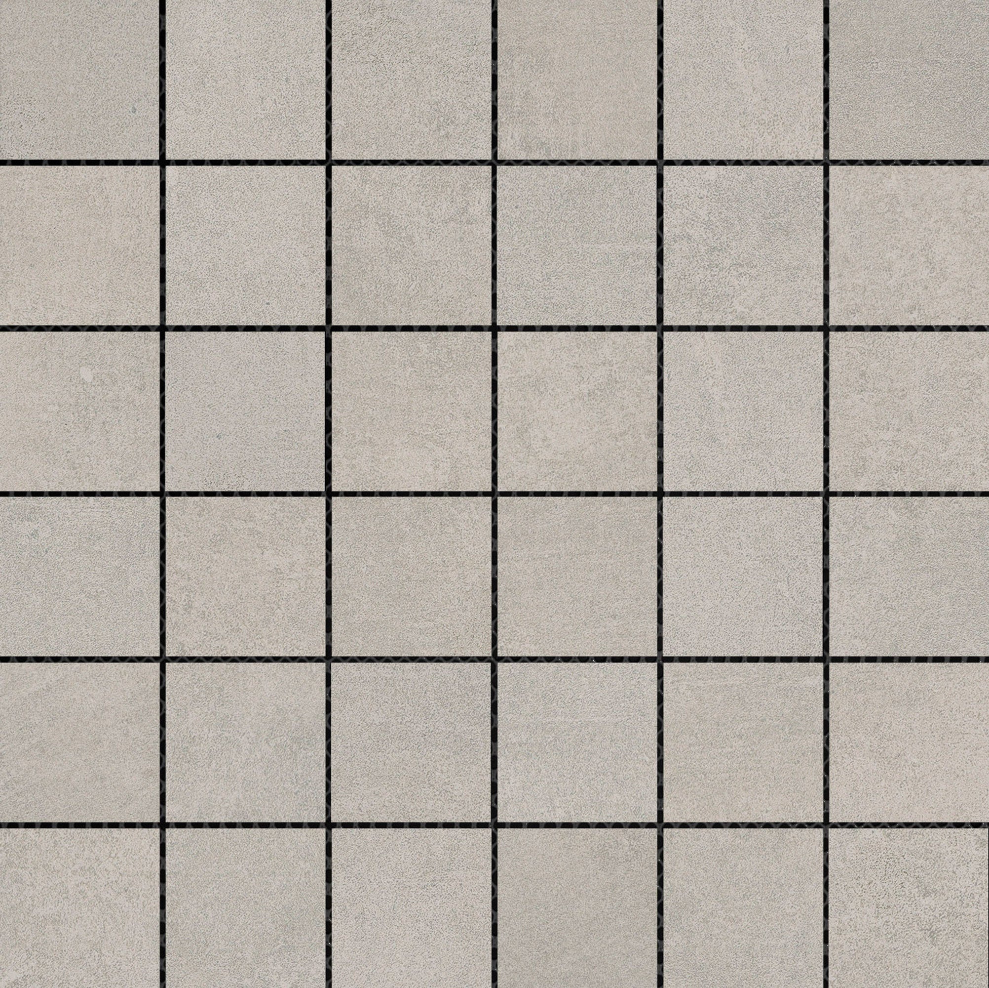 A tile floor with black lines on it