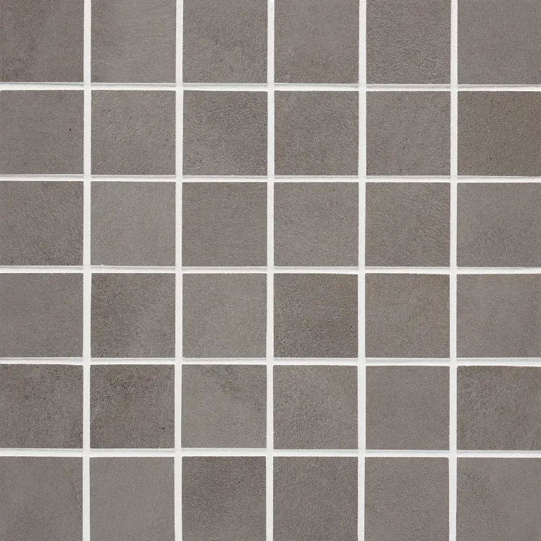 A close up of the tile surface of a bathroom floor