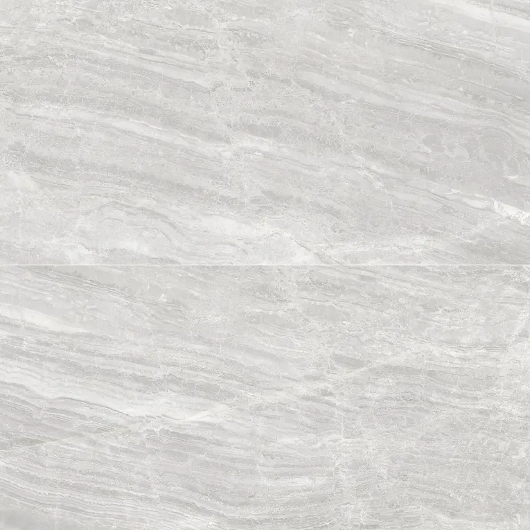 A white marble surface with some very pretty lines.