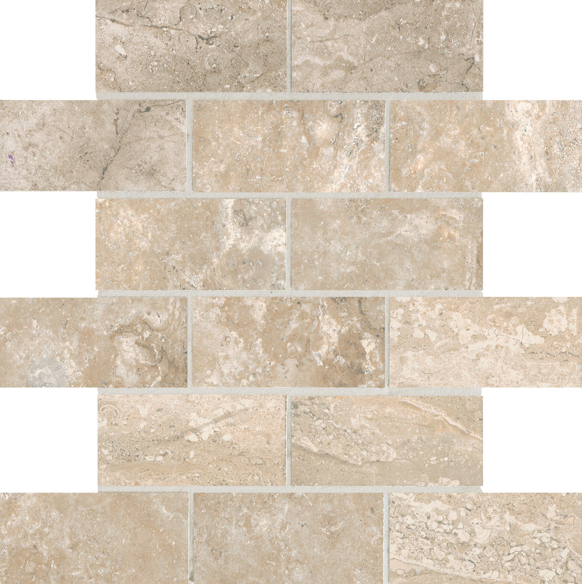American Olean Laurel Heights Elevated Beige Mosaic