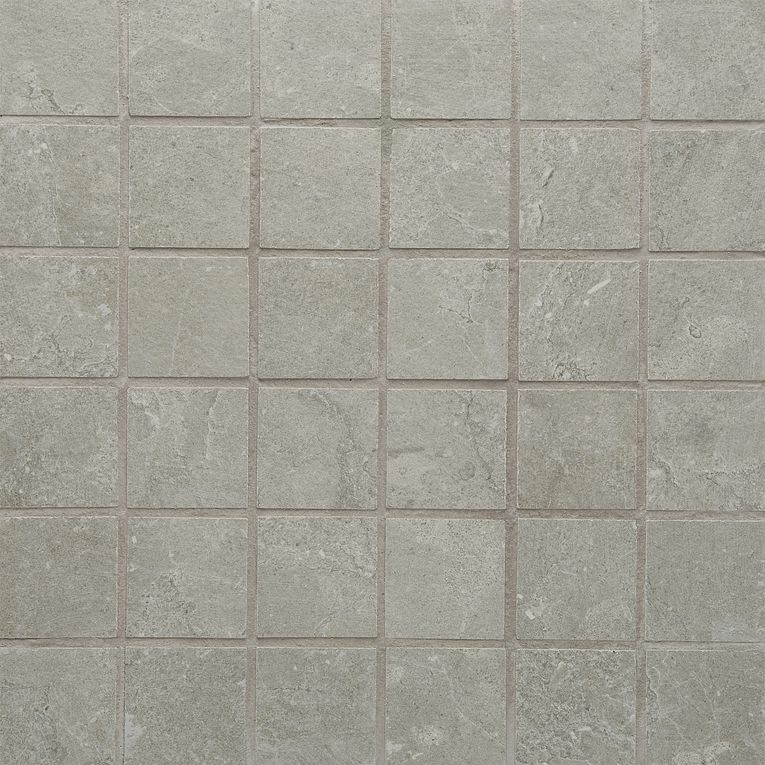 A close up of the floor tile pattern