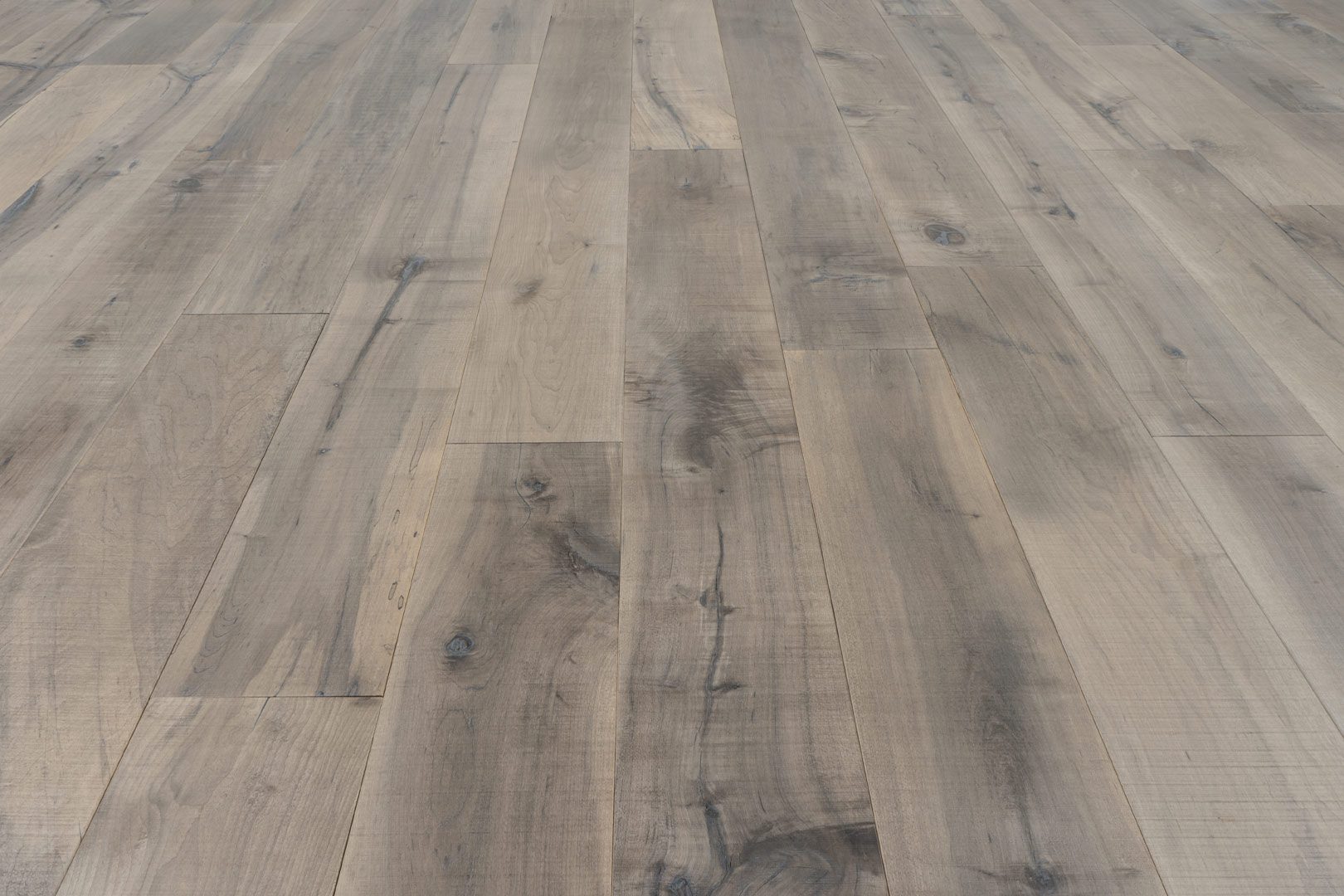 A close up of the floor of an old house