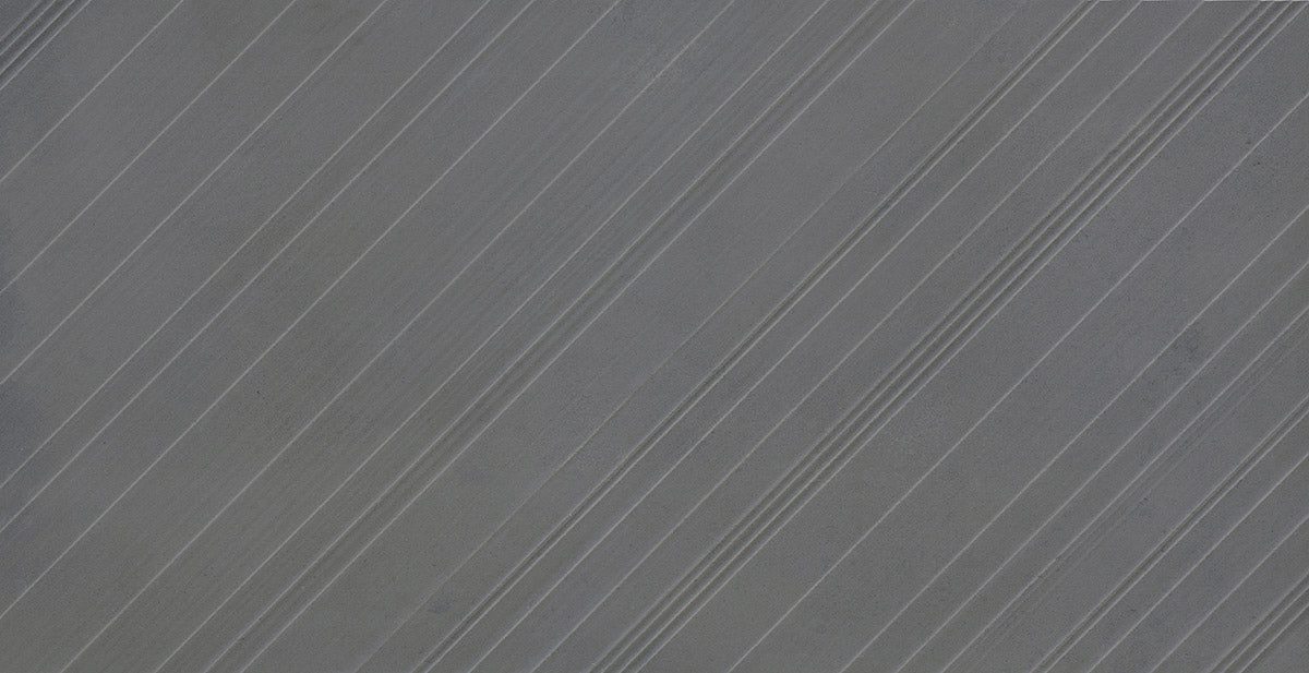 A gray background with diagonal lines and stripes.