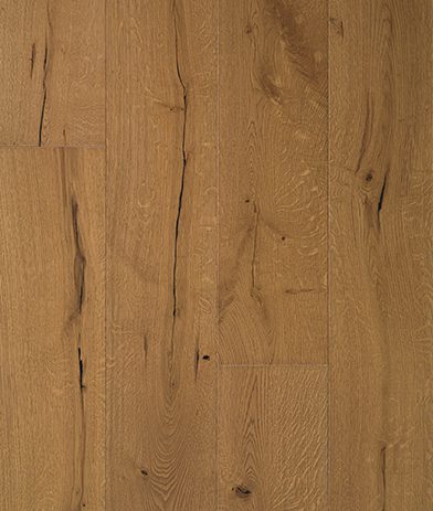A close up of the wood grain on the floor.