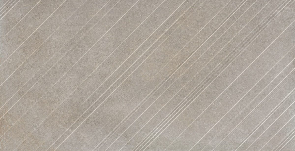 A close up of the lines on a tile floor