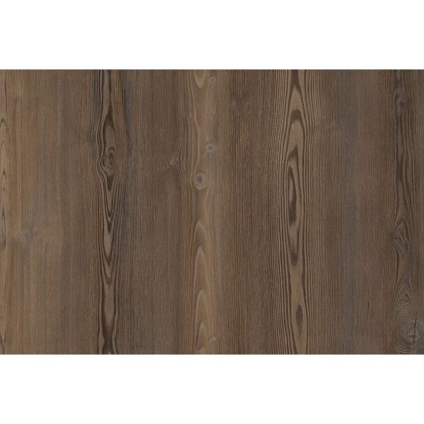 A brown wood grain background with a black border.