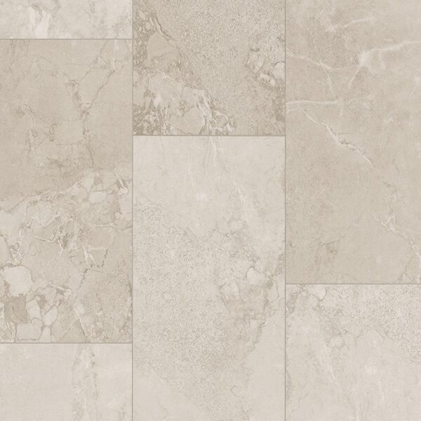A close up of the floor tile pattern