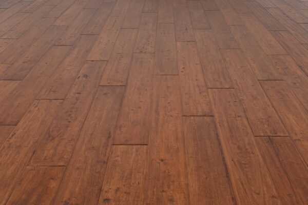 A close up of the floor of a room