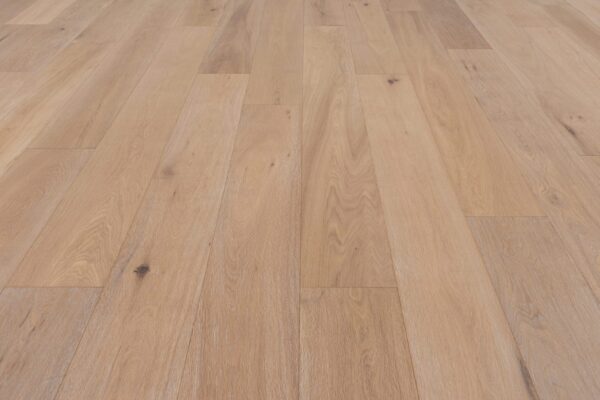 A close up of the wood grain on the floor