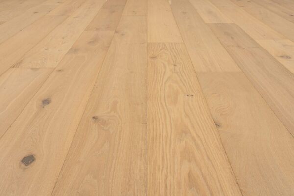 A close up of the wood grain on the floor
