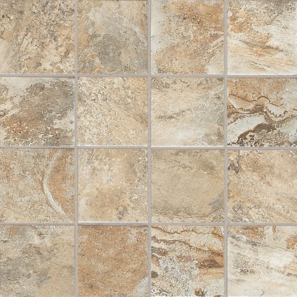 American Olean Kendall Slate Ambleside Beige Mosaic
