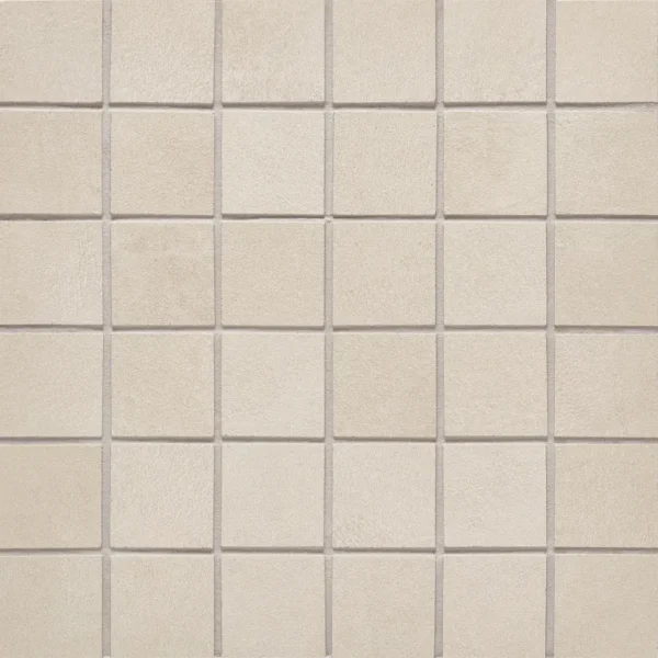 A close up of the tile surface of a bathroom floor
