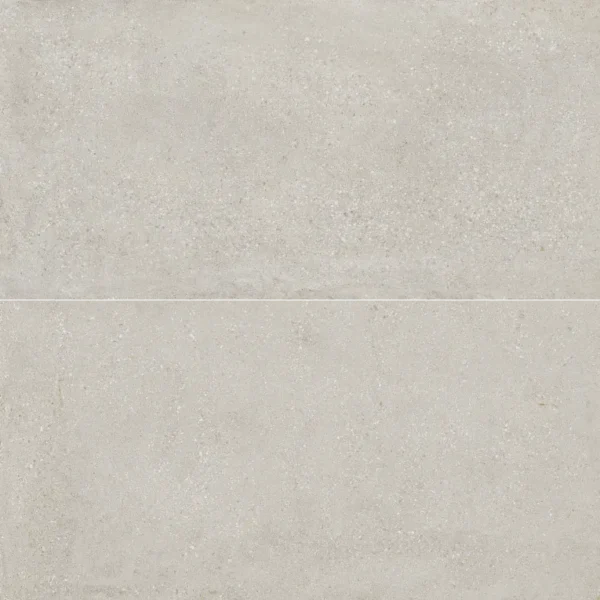 A white tile floor with some type of pattern