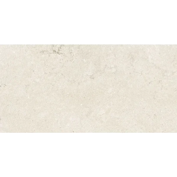 A white stone surface with some brown spots