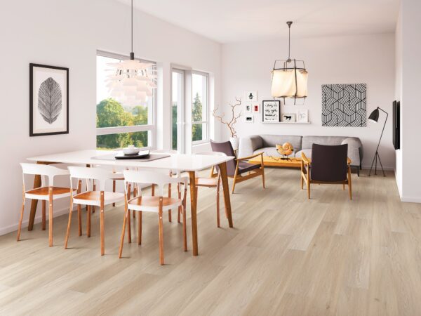 A dining room with chairs and tables in it